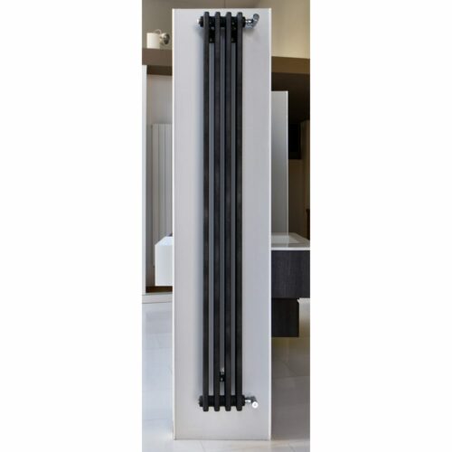 RADIATORE TUBOLARE DI DESIGN LASERLINE VOGELNOOT 1800X200 METAL GREY