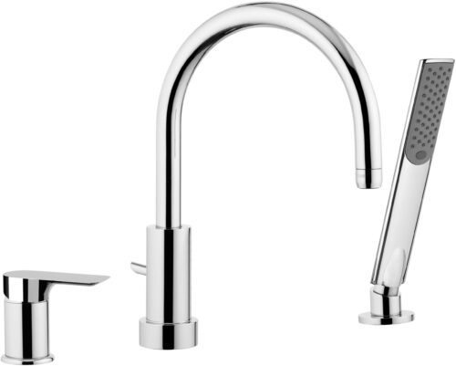 MISCELATORE BORDO VASCA INFINITY I07 CROMO RUBINETTERIE REMER