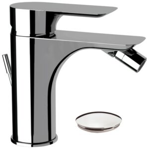 MISCELATORE BIDET CON SCARICO INFINITY I20 CROMO DI REMER RUBINETTERIE