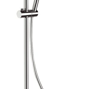 MISCELATORE VASCA/DOCCIA CON COLONNA TELESCOPICA DOCCETTA FLESSIBILE CM.150 E SOFFIONE CM.25 CLASS LINE L34AMD25 CROMO REMER RUBINETTERIE