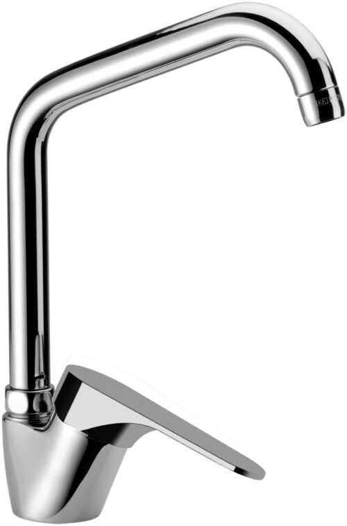 MISCELATORE LAVELLO CON CANNA ALTA A U CLASS LINE L42U CROMO REMER RUBINETTERIE