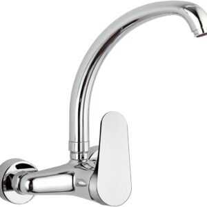 MISCELATORE LAVELLO A MURO CLASS LINE L43 CROMO REMER RUBINETTERIE