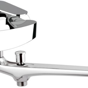 MISCELATORE LAVABO/VASCA CANNA FUSA LUNGA E DEVIATORE CLASS LINE L46 CROMO REMER RUBINETTERIE