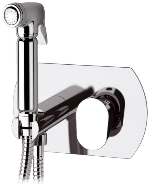 MISCELATORE INCASSO PER SHUT OFF CON DOCCETTA CLASS LINE ART. L60 CROMO DI REMER RUBINETTERIE