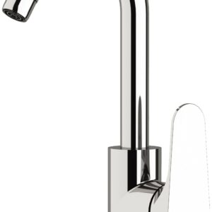 MISCELATORE LAVELLO MONOCOMANDO CLASS LINE L72C CROMO REMER RUBINETTERIE