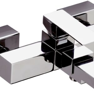 MISCELATORE VASCA ESTERNO Q DESIGN ART. QD05 CROMO DI REMER RUBINETTERIE