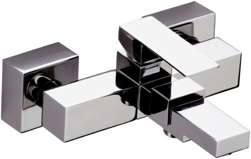 MISCELATORE VASCA ESTERNO Q DESIGN ART. QD05 CROMO DI REMER RUBINETTERIE