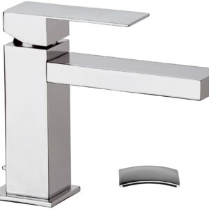 MISCELATORE LAVABO Q DESIGN ART. QD10 CROMO DI REMER RUBINETTERIE
