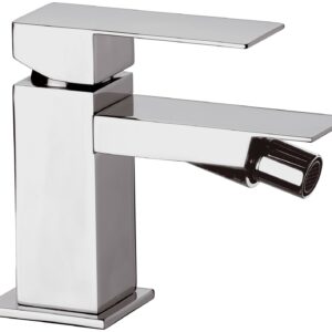MISCELATORE MONOCOMANDO BIDET SENZA SCARICO Q DESIGN ART. QD21 CROMO DI REMER RUBINETTERIE