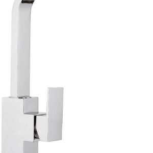 MISCELATORE PER LAVELLO CON BOCCA GIREVOLE Q DESIGN ART.QD42U CROMO DI REMER RUBINETTERIE