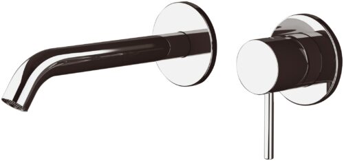 MISCELATORE LAVABO A PARETE X15P X STYLE CROMO DI REMER RUBINETTERIE
