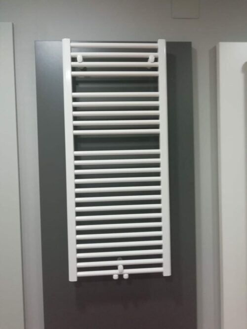 SCALDASALVIETTE ABUNA-M ALLACCIAMENTO CENTRALE VOGEL&NOOT 1150X400 RAL 9016 BIANCO