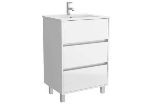 RENOVA DESIGN MOBILE CM 60 3 CASSETTI FINITURA NATURALE - immagine 2