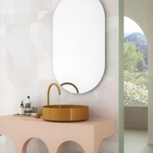 BLUEDESIGN - SPECCHIO PILL CON  ILLUMINAZIONE