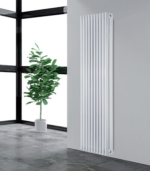TOSO RADIATORI - RADIATORE BERNINI H. 1800 BIANCO LUCIDO RAL 9010