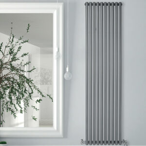 TOSO RADIATORI - RADIATORE TUBOLARE MANZONI H. 1800 BIANCO LUCIDO RAL 9010